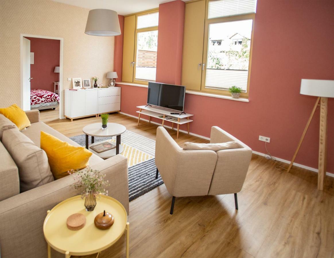 Eckhof Domizil - Grosszuegige Ferienwohnung Mit Kleinem Garten In Der Altstadt Von Гота Экстерьер фото